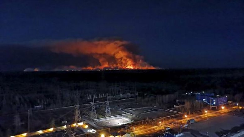 Çernobil'deki Yangın Söndürülemiyor