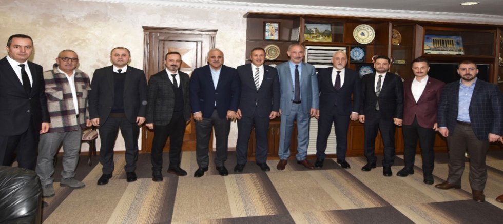 Başkan Zorluoğlu, TTSO Ziyaretinde Projelerle İlgili Bilgi Verdi