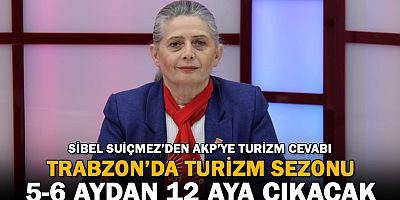 “AKP Giderse, Trabzon’a Turist Gelmez!” İddiasına Suiçmez’den Tepki