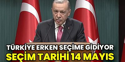 Cumhurbaşkanı Erdoğan, Seçim Tarihini Açıkladı