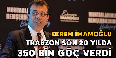 İBB Başkanı İmamoğlu, Trabzon’da Muhtarlarla Bir Araya Geldi