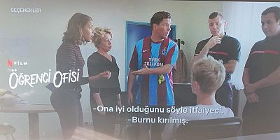 Netflix’de Fransız Filminde Trabzonspor Forması