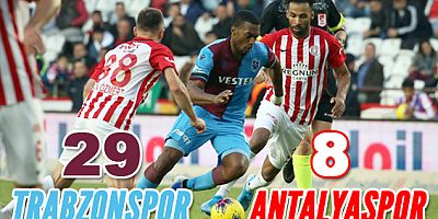 Trabzonspor-Antalyaspor Rekabetinde 48. Randevu