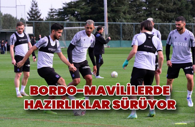 Trabzonspor, Hazırlıklarını Sürdürüyor