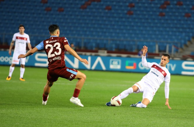 Trabzonspor, Seyircisiz Maçta Sivasspor’a Kaybetti