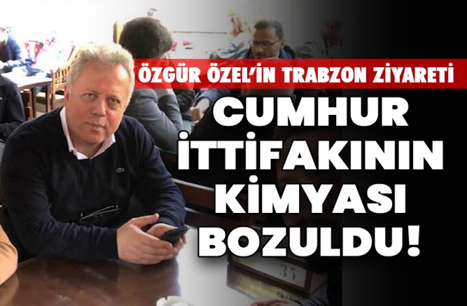 Zorlu: “Özel’in Trabzon Ziyareti, İktidarın Dağılmasına Yetti!”