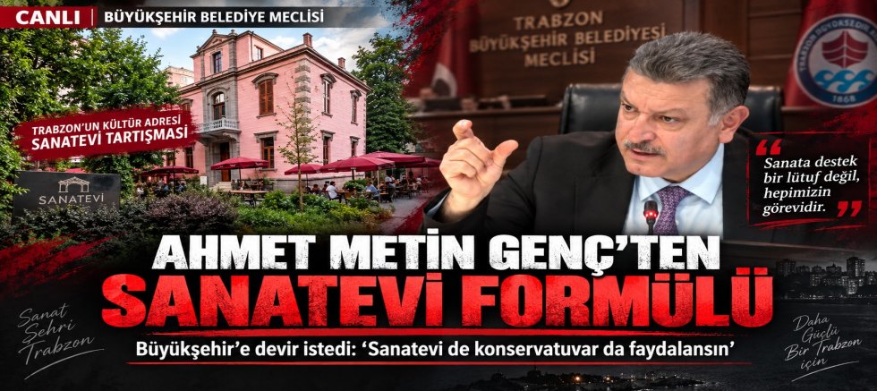 Başkan Genç’ten Sanatevi İçin Çözüm Önerisi !