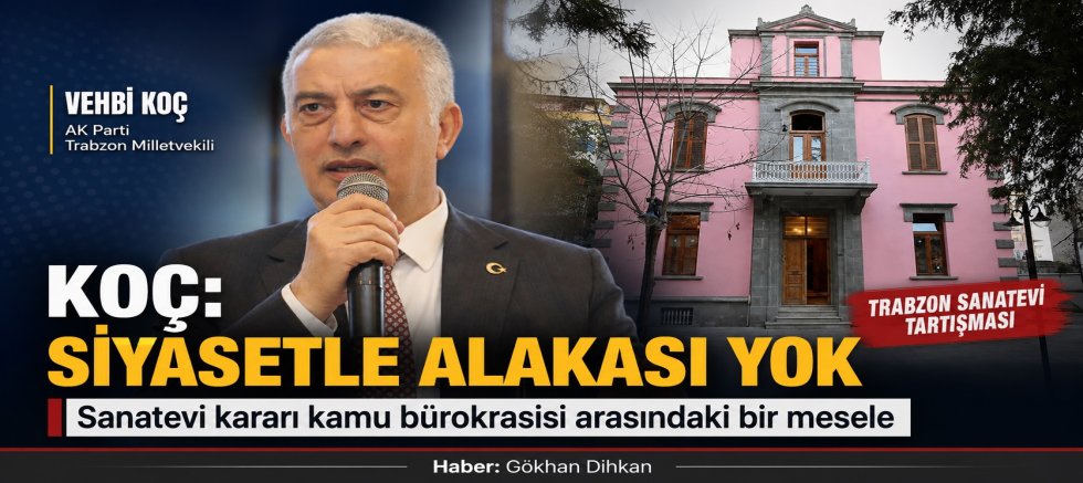 Koç: Sanatevi Kararının Arkasında Siyasi İrade Yok !