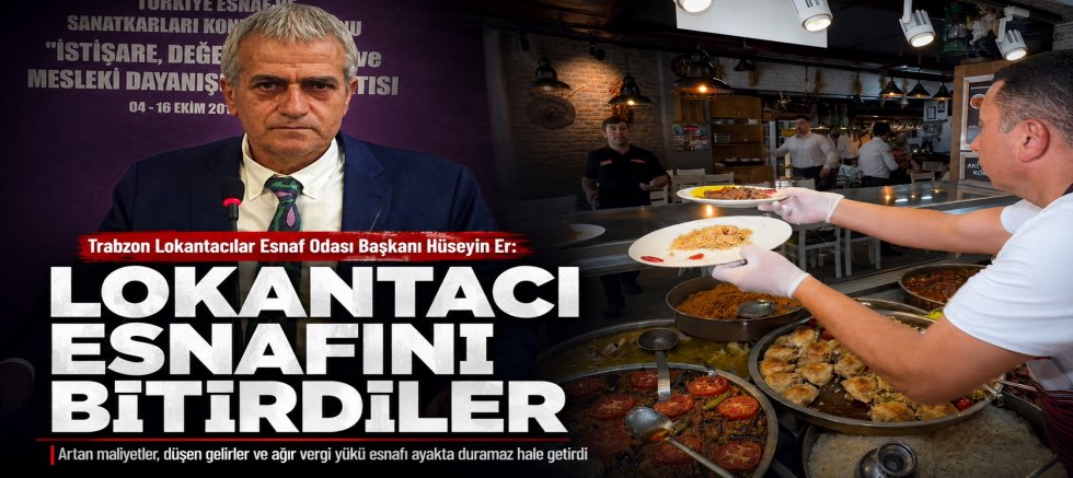 Lokantacı esnafını bitirdiler !
