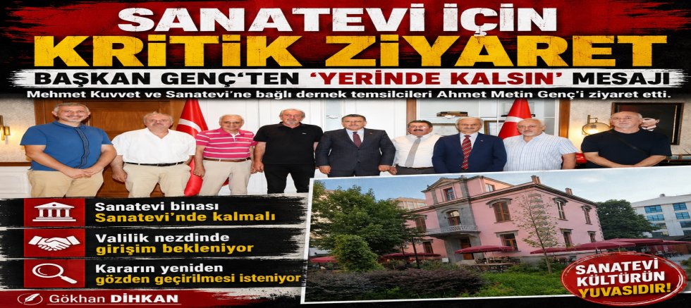 SANATEVİ İÇİN KRİTİK ZİYARET