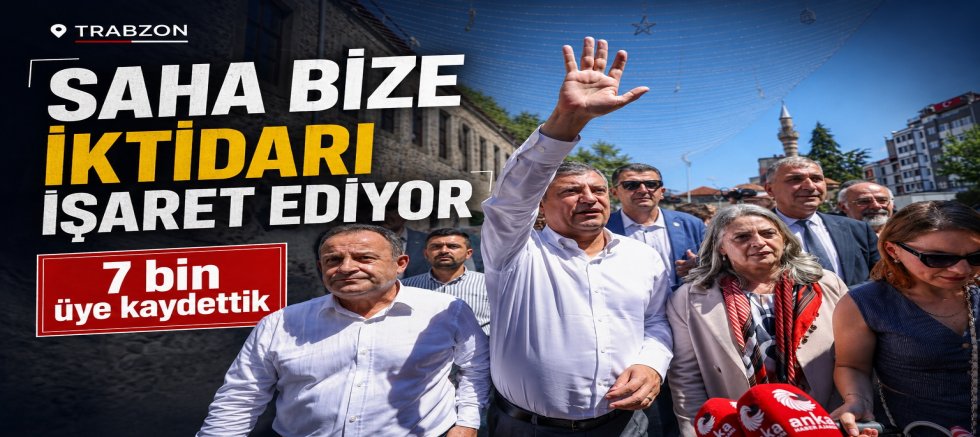 Yeni Parti Trabzon’da Genel Başkan Morali