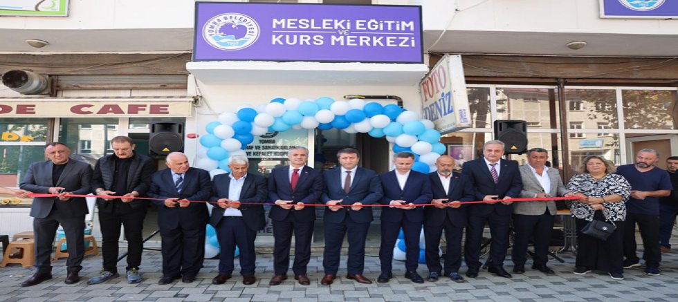 YOMRA’DA MESLEKİ EĞİTİM VE KURS MERKEZİ AÇILDI