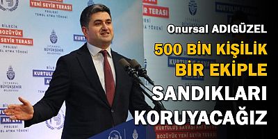 Adıgüzel: “Seçimdeki Her Türlü Hileye Cevabımız Hazır!”