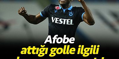 Afobe Maç Sonrası Ne Dedi?