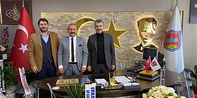 AK Parti İl Başkanı Mumcu’dan Usta’ya Hayırlı Olsun Ziyareti !