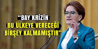 Akşener, Partisinin Grup Toplantısında Konuştu
