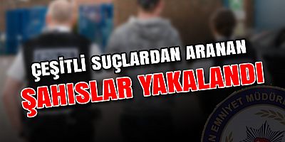 Aranan Şahıslar, Polis  Tarafından Yakalandı