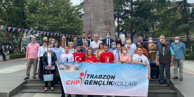 Atatürk'ün Trabzon'a gelişinin 97. yıl dönümünde CHP'den basın açıklaması!