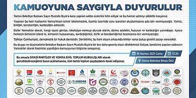 Başkan Bıyık’a Yapılan Saldırıya, Yomra’dan Ortak Kınama