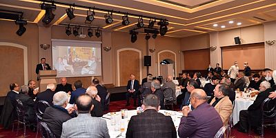 Başkan Genç AK Partili başkanları buluşturdu