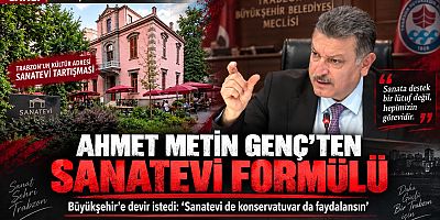 Başkan Genç’ten Sanatevi İçin Çözüm Önerisi !