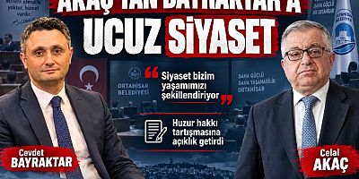 CELAL AKAÇ’TAN SERT CEVAP: “BAYRAKTAR UCUZ SİYASET YAPIYOR!”