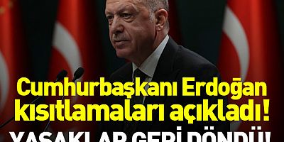 Covid-19 Nedeniyle Yasaklar Geri Geliyor !