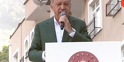 Cumhurbaşkanı Erdoğan: “Dere yataklarında konut kalmamalı