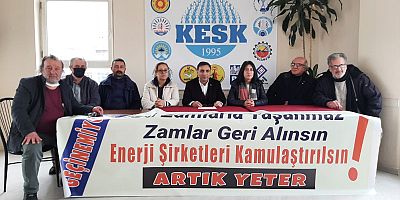 Emek ve Demokrasi Platformu Tepkisini Dile Getirdi !