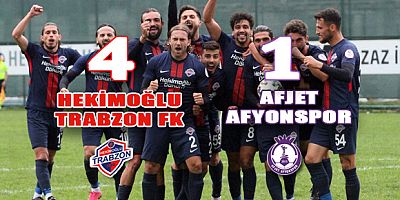 Hekimoğlu Trabzon FK, Farklı Kazandı: 4-1