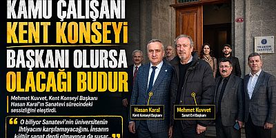 'KAMU ÇALIŞANI KONSEY BAŞKANI OLURSA OLACAĞI BUDUR !'