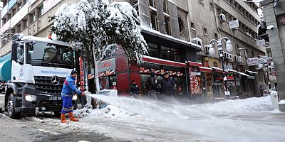 Kar Yağışı Durdu, Temizleme Çalışmaları Hızlandı