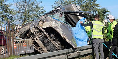 Karadeniz Sahil Yolunda Korkunç Kaza…