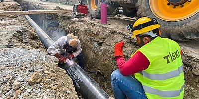 Karakaya Grubu İlave İçme Suyu Hattı Yapımı Devam Ediyor !