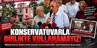 KONSERVATUVARLA BİRLİKTE KULLANAMAYIZ!