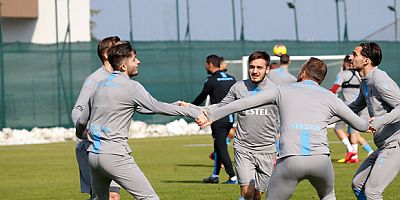 Lider Trabzonspor, Beşiktaş Maçı Hazırlıklarını Sürdürüyor