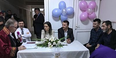 Nikahı Hastanede Kıydılar