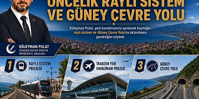 PULAT: HAVALİMANI KAYNAĞI RAYLI SİSTEM VE GÜNEY ÇEVRE YOLU’NA AKTARILMALI!