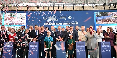 RAYLI SİSTEMİN YAPIMINA RESMEN BAŞLANDI