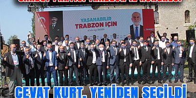 Saadet Partisi Trabzon 8. Olağan İl Kongresi Yapıldı
