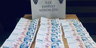 Sahte Parayla Alışveriş Yapmak İsterken Yakalandı