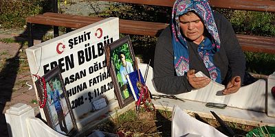 Şehit Eren'in annesi, Meral Akşener'e tepki gösterdi! ''Yazıklar olsun''