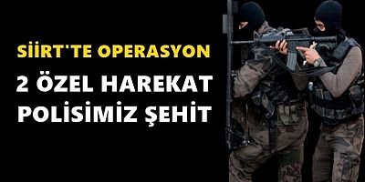 Siirt'ten Acı Haber: 2 Polis Şehit, 2 Yaralı
