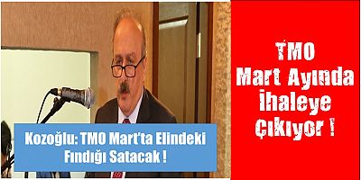 TMO İhaleye Çıkıyor !