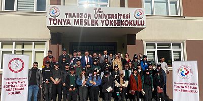 TONYA MYO LİSE ÖĞRENCİLERİNİ ÜNİVERSİTE ÖĞRENCİLERİYLE BULUŞTURDU !