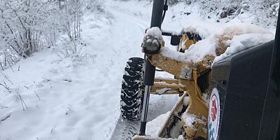Trabzon Büyükşehir kar ile mücadelede hız kesmiyor!