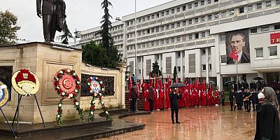 Trabzon’da Atatürk törenlerle anıldı