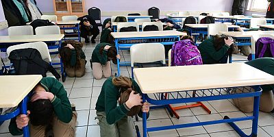 Trabzon’da Deprem Tatbikatı Gerçekleştirildi !