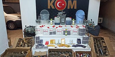 Trabzon'da Kaçak İçki Operasyonu: 2 Tutuklama