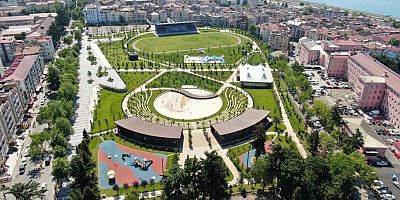 Trabzon'da Türkiye’nin ilk spor temalı millet bahçesi açılıyor